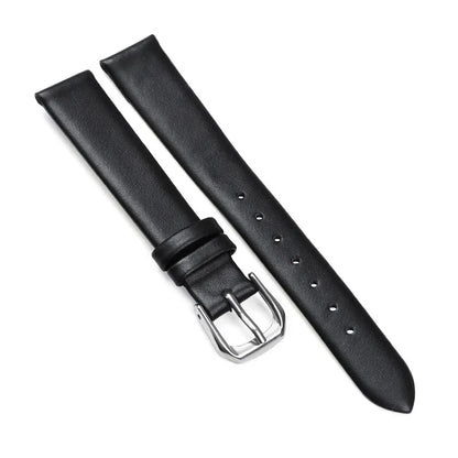 Gold Buckle Soft Cowhide Leather Bracelet Womens Fashion Wristwatch Watchband 8mm 10mm 12mm 13mm 14mm 15mm 16mm 17mm Watch Strap