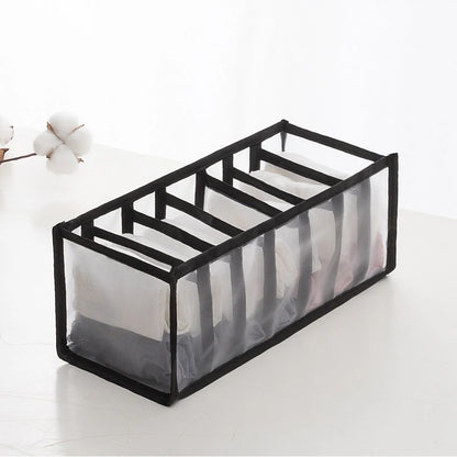 Closet Organizer For Underwear Socks Home Cabinet Divider Storage Box Drawer Organizers Bra Socks Storage Organizer Box