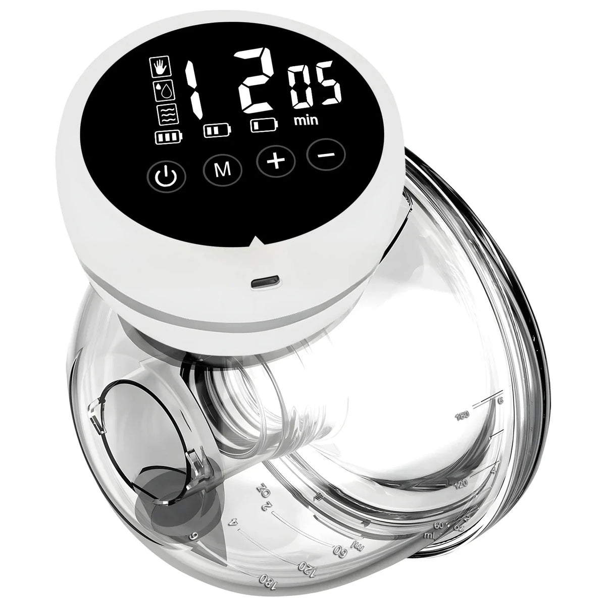 Wearable Breast Pump, Hands Free Electric Pump, Double Automatic Breast Pump, Pain Free Lactation Pump, Breastfeeding Essential