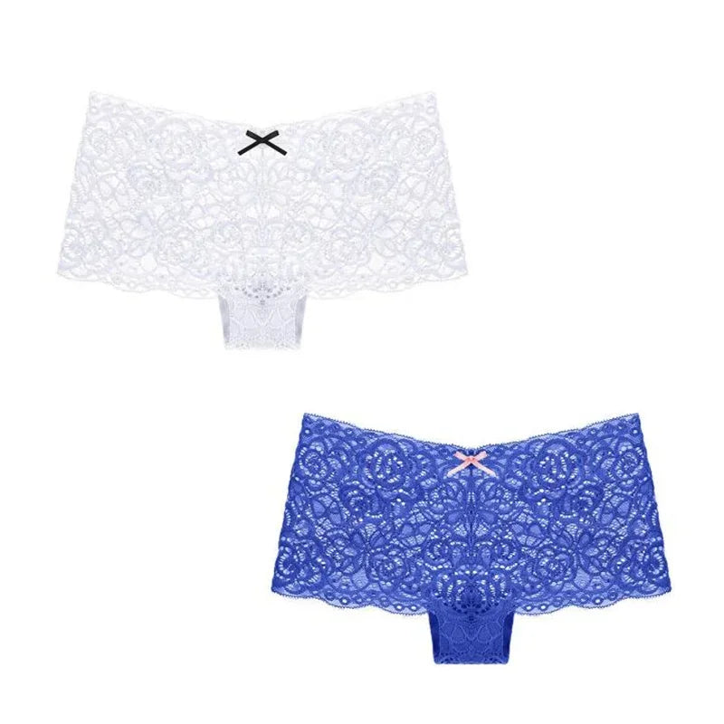 Boyshorts Underwear for Women Sexy Floral Panties S-XL Girls Low-Rise Ladies Comfortable Boxer Shorts