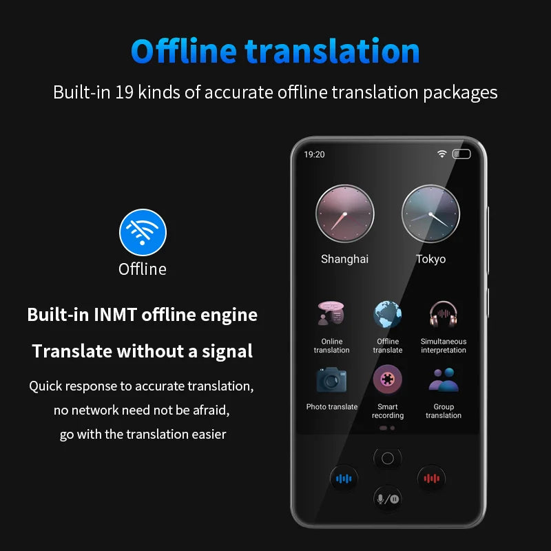 Language Translator Device Support 138 Traductor De Idiomas En Tiempo Real Translation AI Translator with ChatGPT Translator