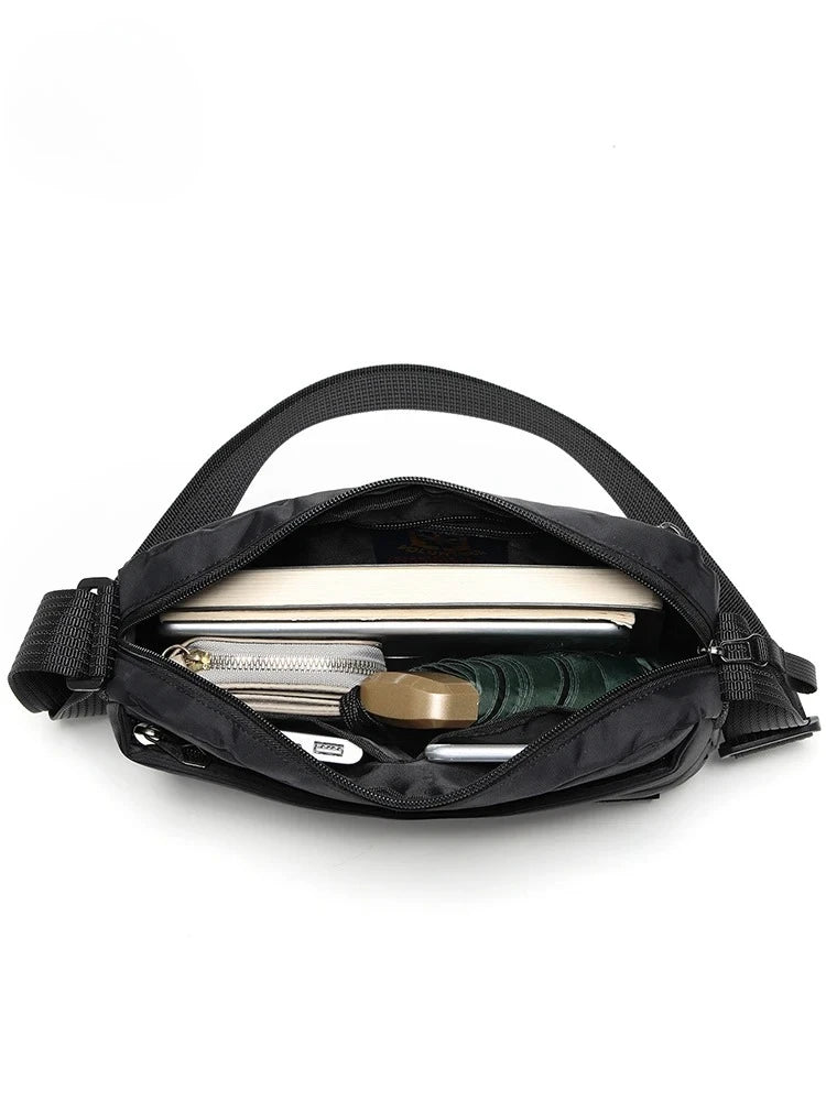VOLUNTEER Crossbody Bag Men Casual Oxford Cloth Waterproof Phone Bag Man Fashion Commuter Adjustable Shoulder Bags Male 1713-13