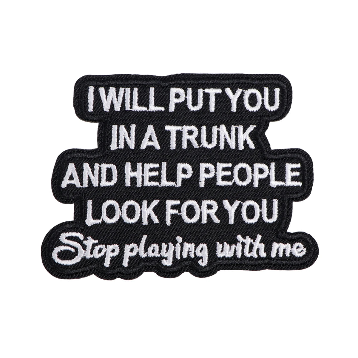 Motivational Quotes Patch Embroidered Patches On Clothes Iron On Patches For Clothing DIY Patch Jackets Sew Stickers