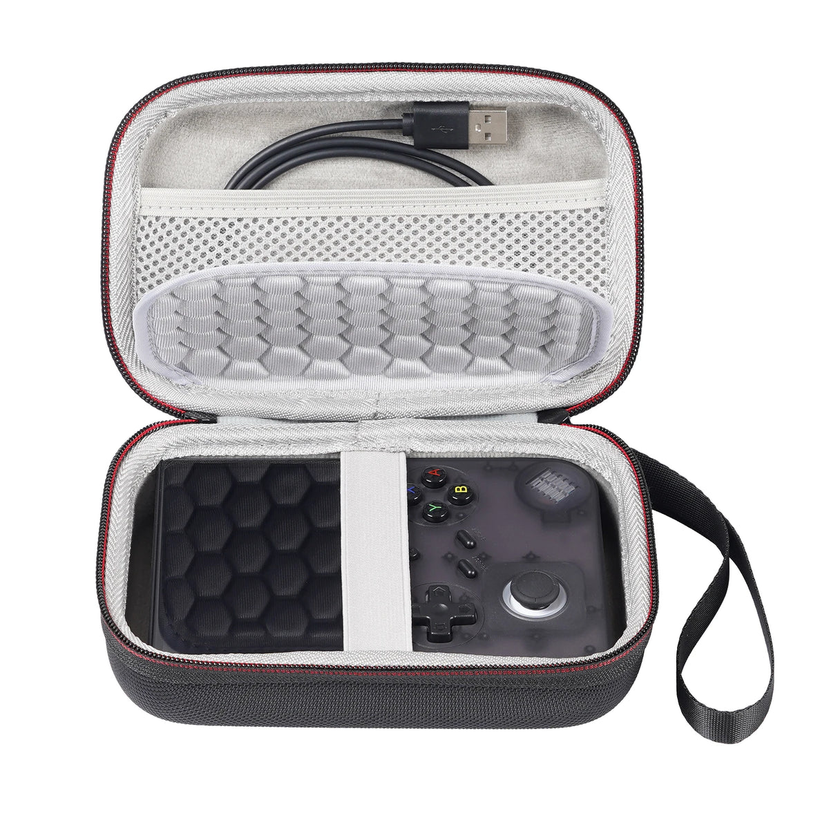 Portable Storage Hard Box Travel Carrying Case bag for Anbernic RG40XXV Retro Handheld Game Console