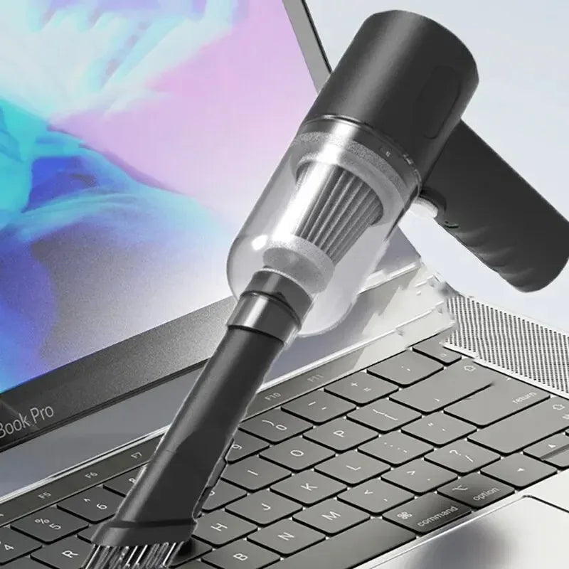 Wireless Handheld Mini Car Vacuum Cleaner USB Charging Battery Wet & Dry Dual Use Portable Cleaner For Car Household