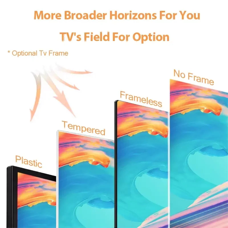 4K Smart TV for Cinema Experience for Android TV 32 43 50 55 60 65 70 75 85 Inch Home Entertainment Display