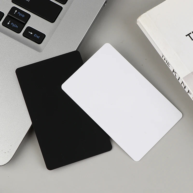 NFC215 Black White Cards Rewritable NFC NT-AG215 PVC Cards Blank Easy Convenient Programmable NFC Business Card