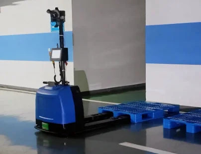 Aivison 1.5Ton Intelligent Pallet Stacker AGV AMR Autonomous Forklift Smart Delivery Robot for Automated Logistics