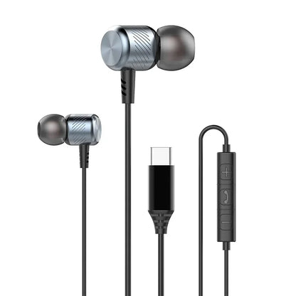 EARDECO Bass Wired Earphone Gaming Earbuds 3.5mm/typec Wired Headphones Stereo Noise Reduction Headphone Auriculares with mic