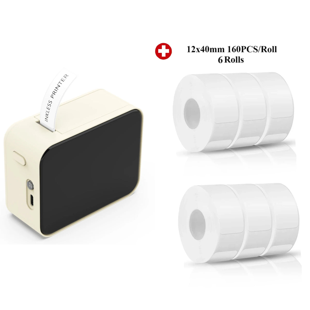 MarkLife P15 Mini Portable Thermal Printer Wireless Bluetooth-compatible Label Tag for Home Office Labeling Sticker Machine