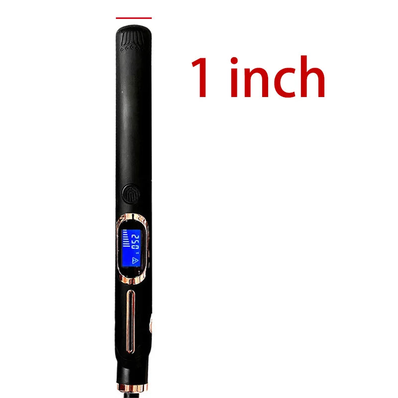 Professional Hair Straightener Curler 480℉ / 250℃ Keratin Treatment Flat Iron Ceramic Plate 3 sizes Available Dual Voltage