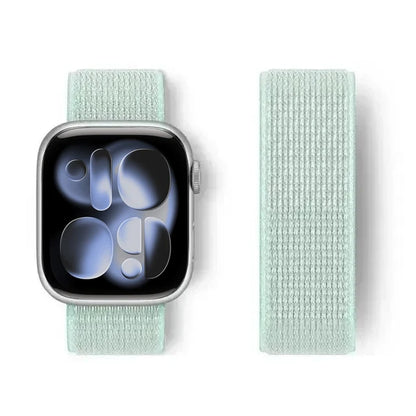 Nylon Loop for Apple Watch Band S11 46mm 40mm 44mm 45mm 42mm 41mm 49mm Smart Belt Bracelet for IWatch 11/10/9/8/7/6/SE/5/4 Strap