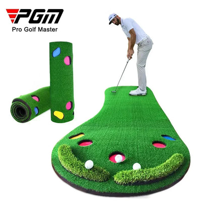 PGM Golf Green Home Golf Putting Mats Golf Putting Practice Equipment Professional Indoor Putting Practice Trainer