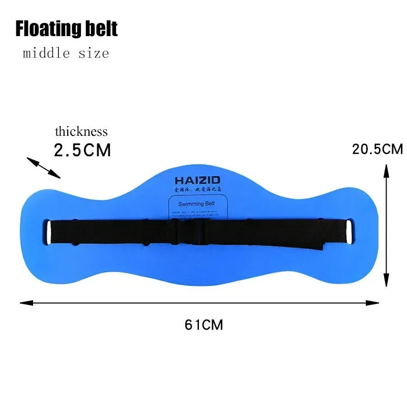 CEOI GWOK Adjustable Straps Swimming Buoyancy Thicken Waist Fish-shaped Water Buoyancy Belt Swimming Practice Floating Board