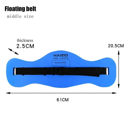 CEOI GWOK Adjustable Straps Swimming Buoyancy Thicken Waist Fish-shaped Water Buoyancy Belt Swimming Practice Floating Board