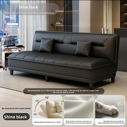 Stable Sofa living room small apartment bedroom folding sofa bed dual-purpose simple modern new small sofasturdy and durable