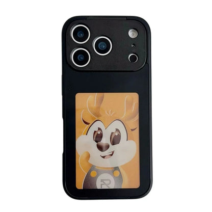 Smart NFC E-Ink Screen Phone Case For iPhone 17 16 15 14 13Pro Max 16/17 Plus Display Shockproof Protective Cover Photo Custom