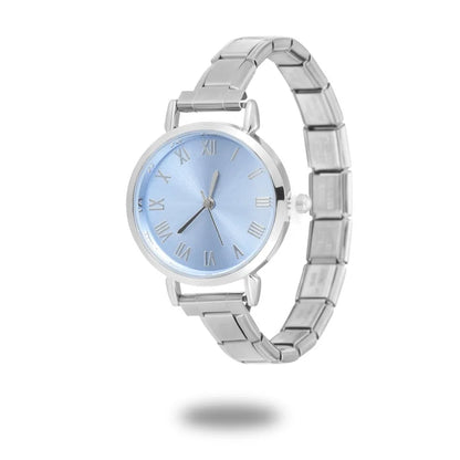 1PC High Quality Men Women's Stainless Steel Round Simple Watch Bracelet Bangle For Friend Wife Birthday Gift DIY Jewelry