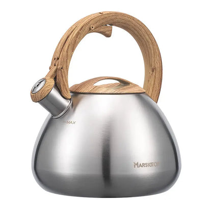 Stainless Steel Whistling Kettle Household Large Capacity Water Boiler Suitable for Gas and Induction Cooker