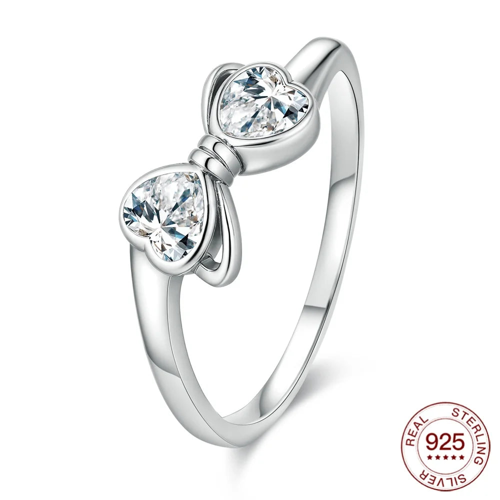 925 Sterling Silver Ring Ladybug Fashion Ring MOM Butterfly Ring