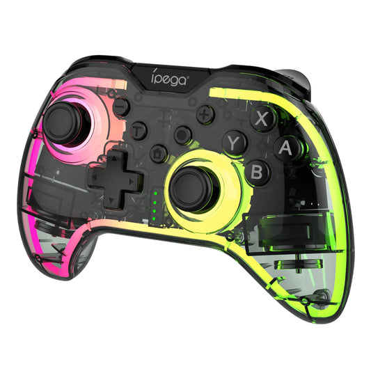 Wireless Game Controller SW123 for Switch2/Switch/PC with Dual-Motor Vibration,Six-Axis Motion Sensing,RGB Lighting&Turbo