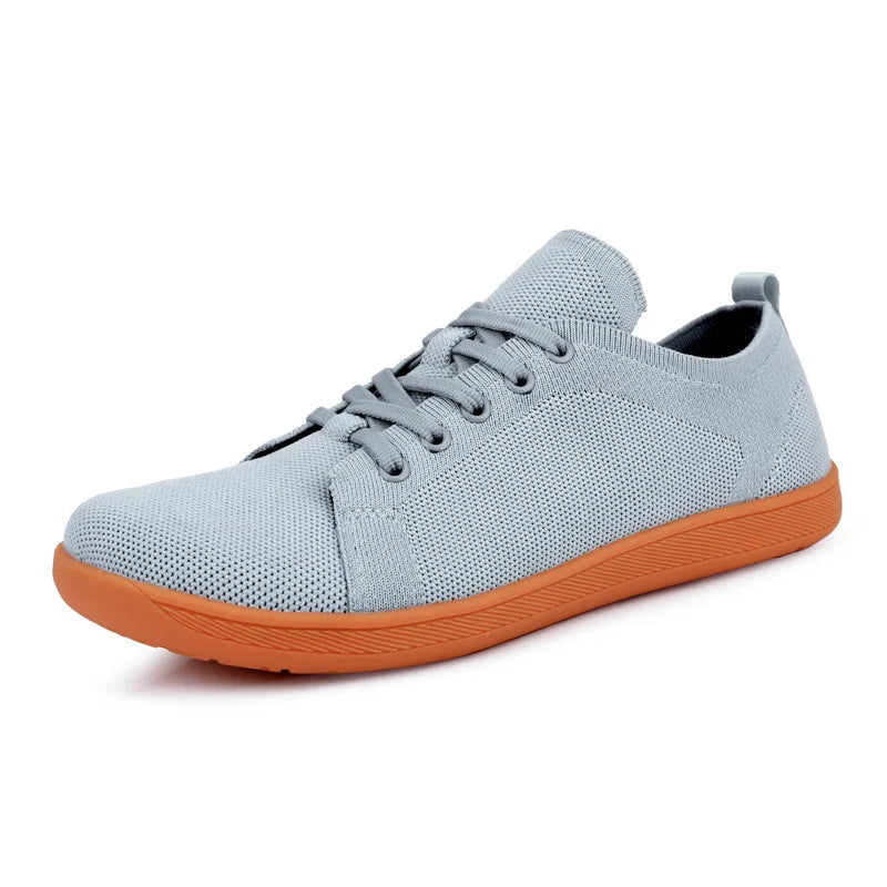 Unisex Wide Barefoot Shoes Wide Toe Cross Trainer Slip on Running Shoes Breathable Mesh Casual Sneakers for Outdoor Sports