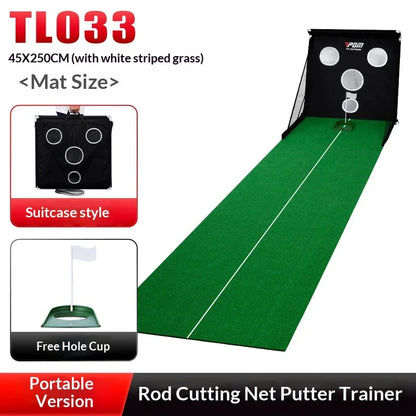 PGM Golf Multi-Function Practice Device Indoor Golf Chipping/Putting Practice Portable Practice Net TL033