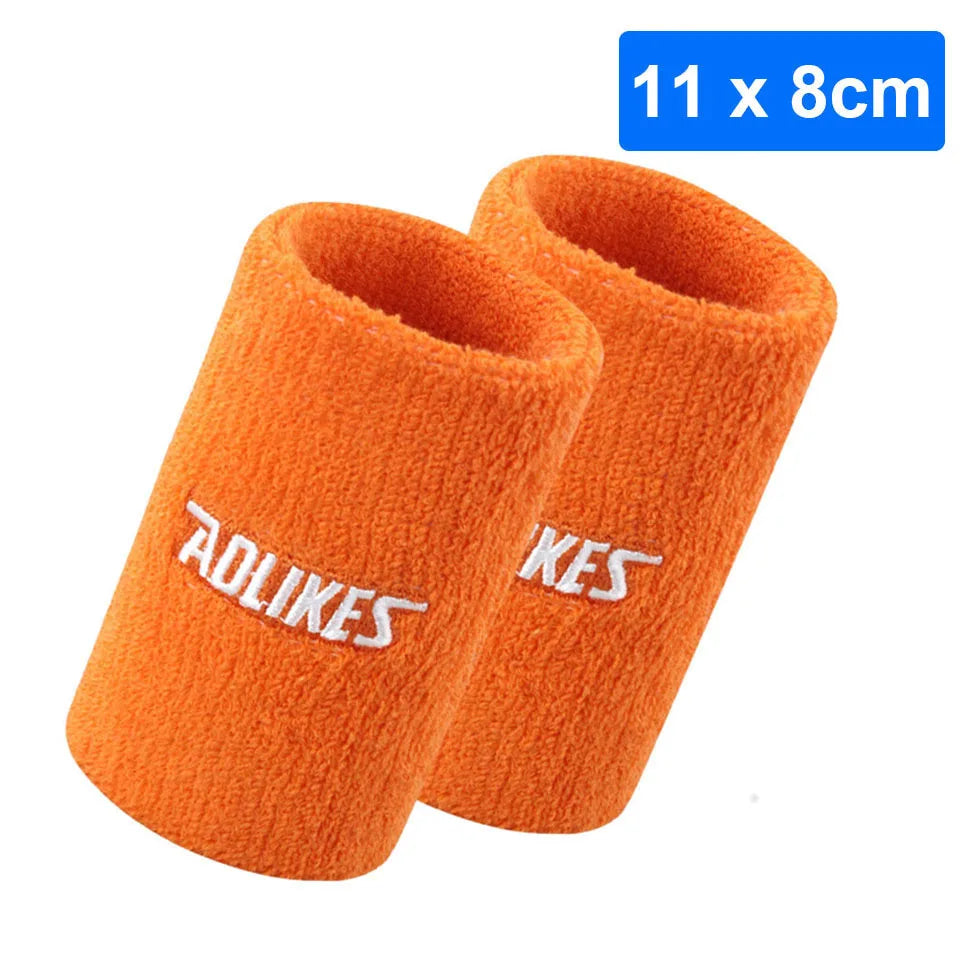 AOLIKES 1 Pair Sweatbands Sports Wristband for Men & Women - Moisture Wicking Athletic Sweatband for Tennis, Basketball, Running