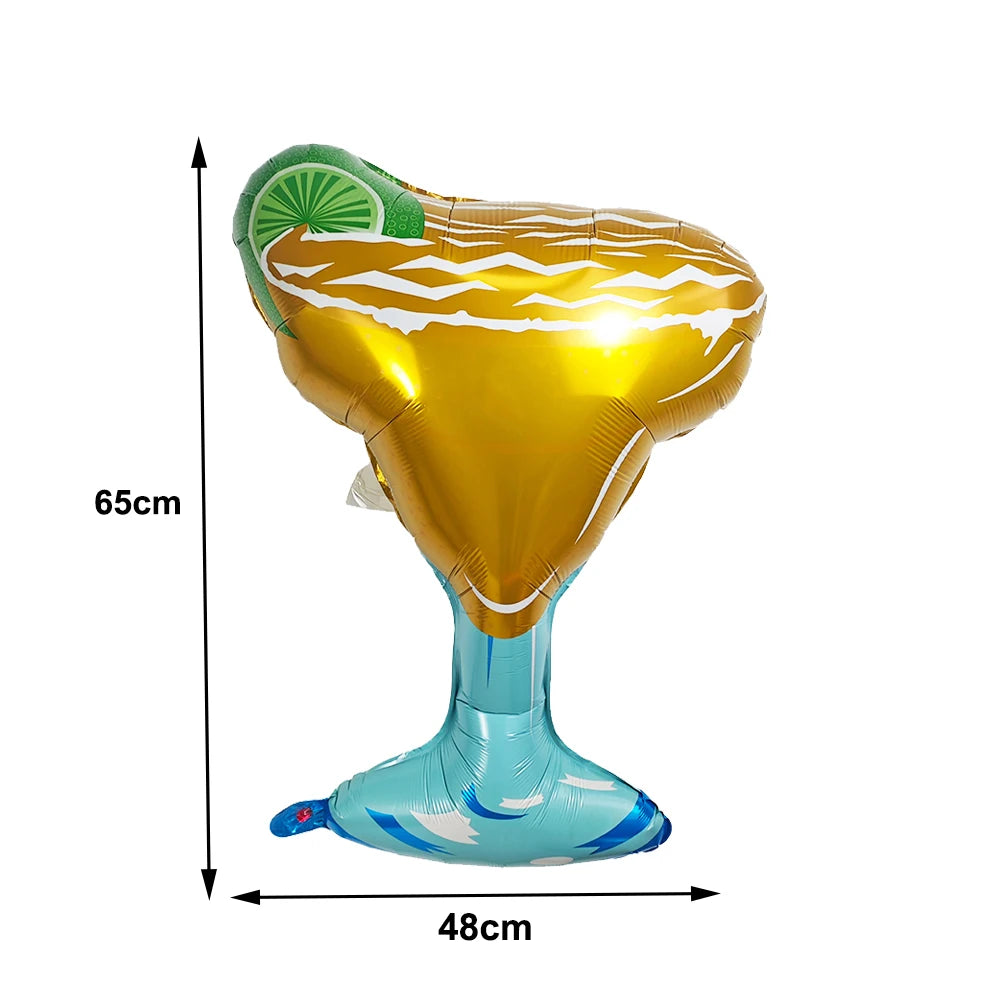 Ice Cream Balloons Sweet Candy Balloon Ice Cream Shaped Balloons for Summer Beach Birthday Baby Shower Party Decoration