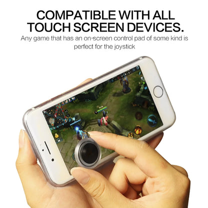 Smartphone Game Joystick Rocker Touch Screen Mobile Game Fling Mini Joysticks Support Any System