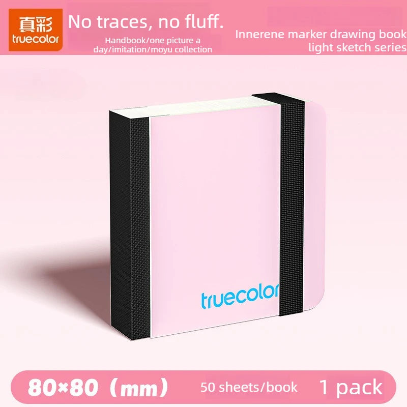 200g/㎡ Acrylic Marker Drawing Notebooks Paper For Watercolor Paper No Bleed Art Paper Cotton Fiber School Supplies Stationery