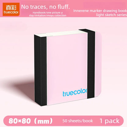 200g/㎡ Acrylic Marker Drawing Notebooks Paper For Watercolor Paper No Bleed Art Paper Cotton Fiber School Supplies Stationery