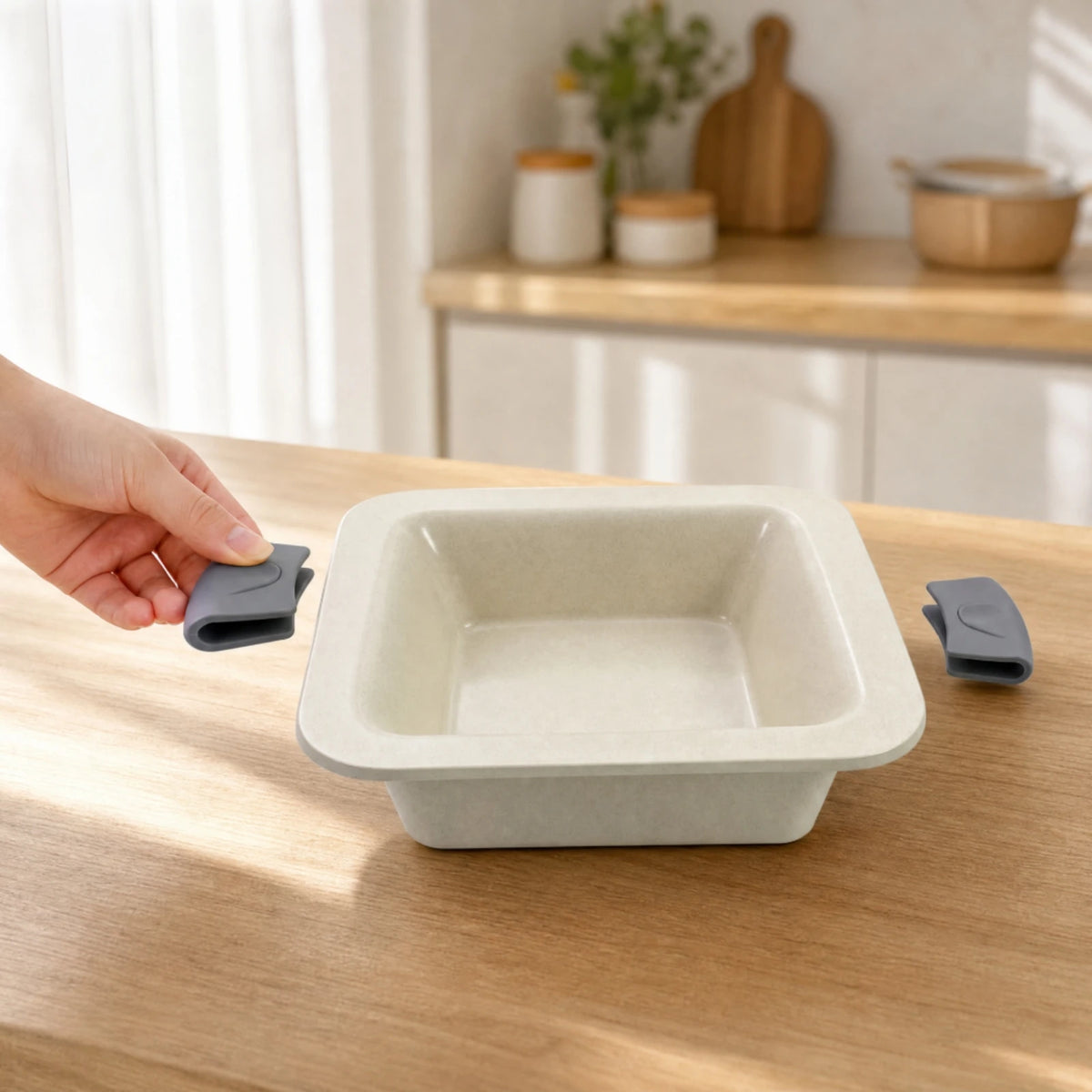 Deep Square Frying Pan with Glass Lid Easy to Clean Square Frying Pan with Glass Lid Skillet Heat Resistant Cookware Sturdy