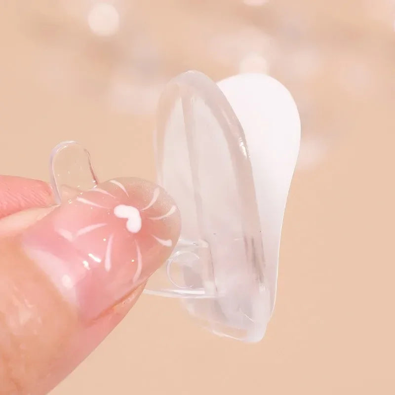 Mini Transparent Hooks Self-Adhesive Wall Hooks Heavy Duty Sticky Hangers Multi-Purpose Home Kitchen Bathroom Storage Organizer
