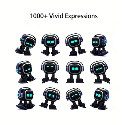 Emo Robot Voice Recognition Pet Robot AI Communication Intelligent Robot Electronic Toys Desktop Companion Robot For Kids Gift