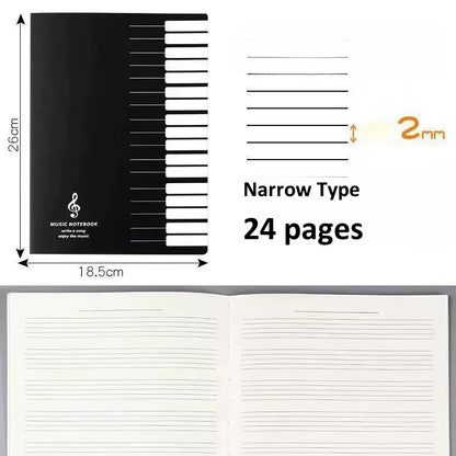 Blank Sheet Music Notebook Staff Paper Sheet Music Composition Art Music Notebook Manuscript Paper Piano Notebook Song Writing