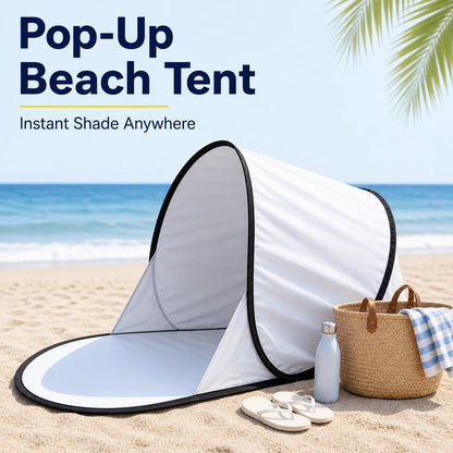 Outdoor tent for single casual use, quick setup in one second,beach sun protection, sunshade, camping, sunbathing