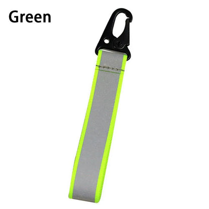 LED Glowing Luminous Reflective Backpack Hanging Light  Night Running Safety Alert Wristband Outdoor Sport Armband Light