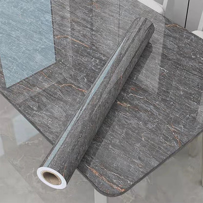 Kitchen Oil-Proof Film Stove Waterproof Moisture-Proof Self-Adhesive Wallpaper Countertop Cabinet Renovation Tile Marble Sticker