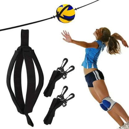 Elastic Volleyball Training Chain Flexible Wear-resistant Solo Serve Trainer Volleyball Auxiliary Training