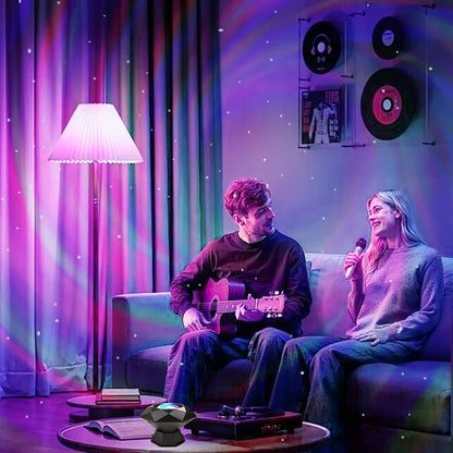 Northern Lights Starry Sky Projector LED Night Light with Remote Control USB for Home Bedroom Party Christmas Indoor Decor