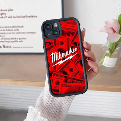 Fashion Phone Case for M-Milwaukees IPhone 17 16e 16 15 14 13 12 11 Air Pro Max Mini XR XS X 7 8 6 6s Plus Soft TPU Back Cover