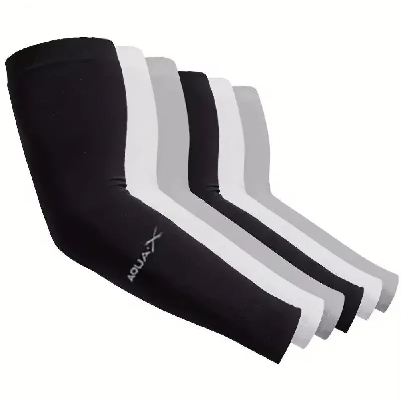 3Pairs Breathable Sun Protection Sleeves UV Protective Gear for Outdoor Adventures Sports And Driving