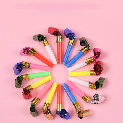 30 Pieces Per Pack Children's Games Whistling Birthday Supplies Fun Parties Loot Bags Fillers Noise Generators Prank Toys