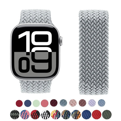 Band For Apple watch Series 10 11 46mm 42mm 9 7 8 5 SE 6 44mm 45mm 40mm 41mm Ultra 49mm bracelet correa Braided Solo Loop Strap