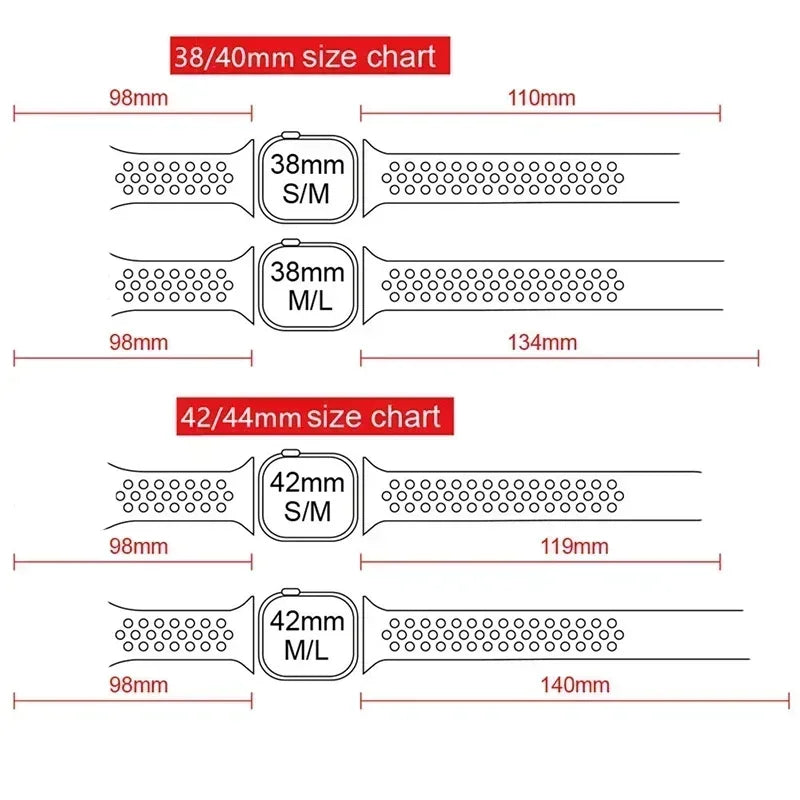 Silicone Sport Straps For Apple Watch 10 Band 45mm 44mm Ultra2 49mm 38/40mm 41mm 42 46mm Bracelet iWatch Series 8 7 6 4 5 3 9 SE