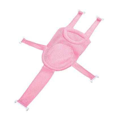 Cross-shaped Anti-slip Baby Bath Net Mat Newborn Adjustable Baby Bath Cushion Children Bathtub Shower Cradle Bed Seat Baby Bath
