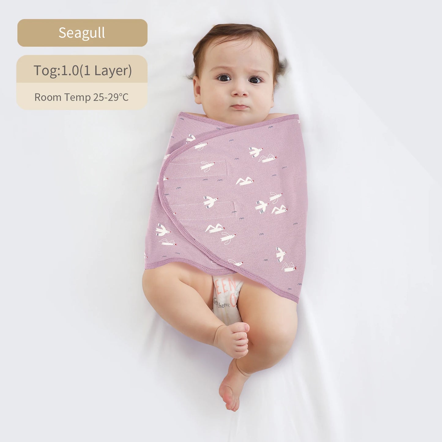 Bilayer Baby Wrap Blanket Newborn Baby Swaddle Tie Anti Startle Jump Blanket Summer Thin Cotton Soft Diaper Changing Blanket