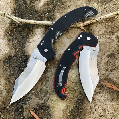 Mayhem Folding Knife Carrying Hunting Knife AUS10A Blade Outdoor Portable Camping Survival Knives Jackknife Gift for Men