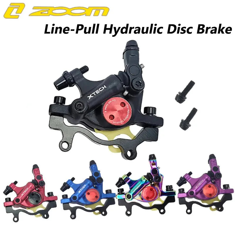 ZOOM HB-100 XTECH MTB  Hydraulic Disc Brake Kit for Mountain/Electric Folding Bike Front Rear Clamps Bicycle Accessories